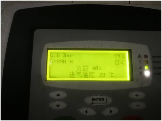 由于油品問題導致油氣分離器壓差高，空壓機潤滑油結(jié)膠，油濾堵塞，機器高溫報警(圖6)